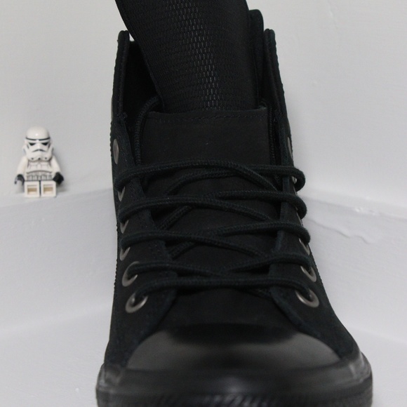 Converse Black on Black Waterproof All Star Boots - Picture 2 of 8